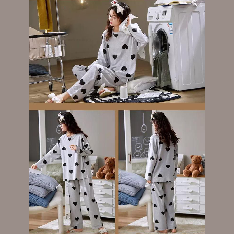 60% OFF Random Color & Random Design Ladies Printed Night Dress