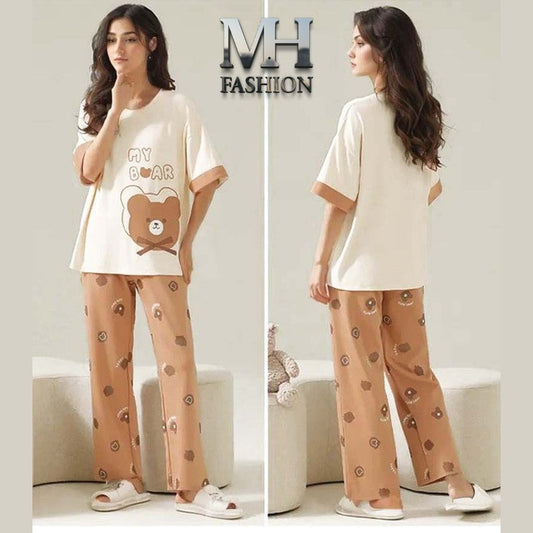 MY BEAR PRINTED IN COTTON FABRIC