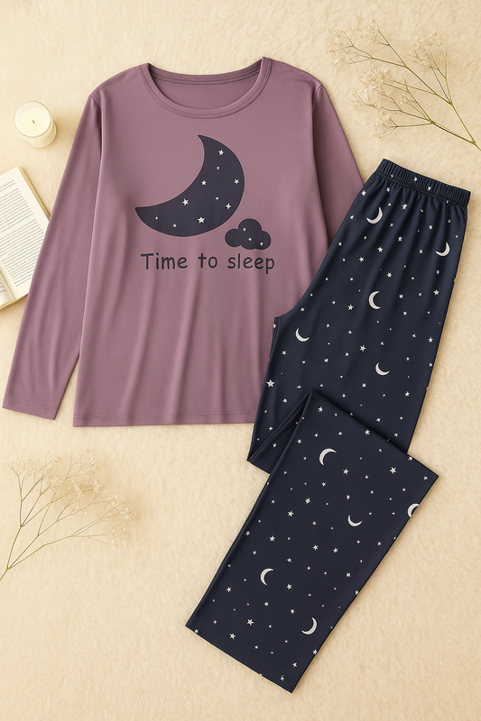 PURPLE TIME TO SLEEP