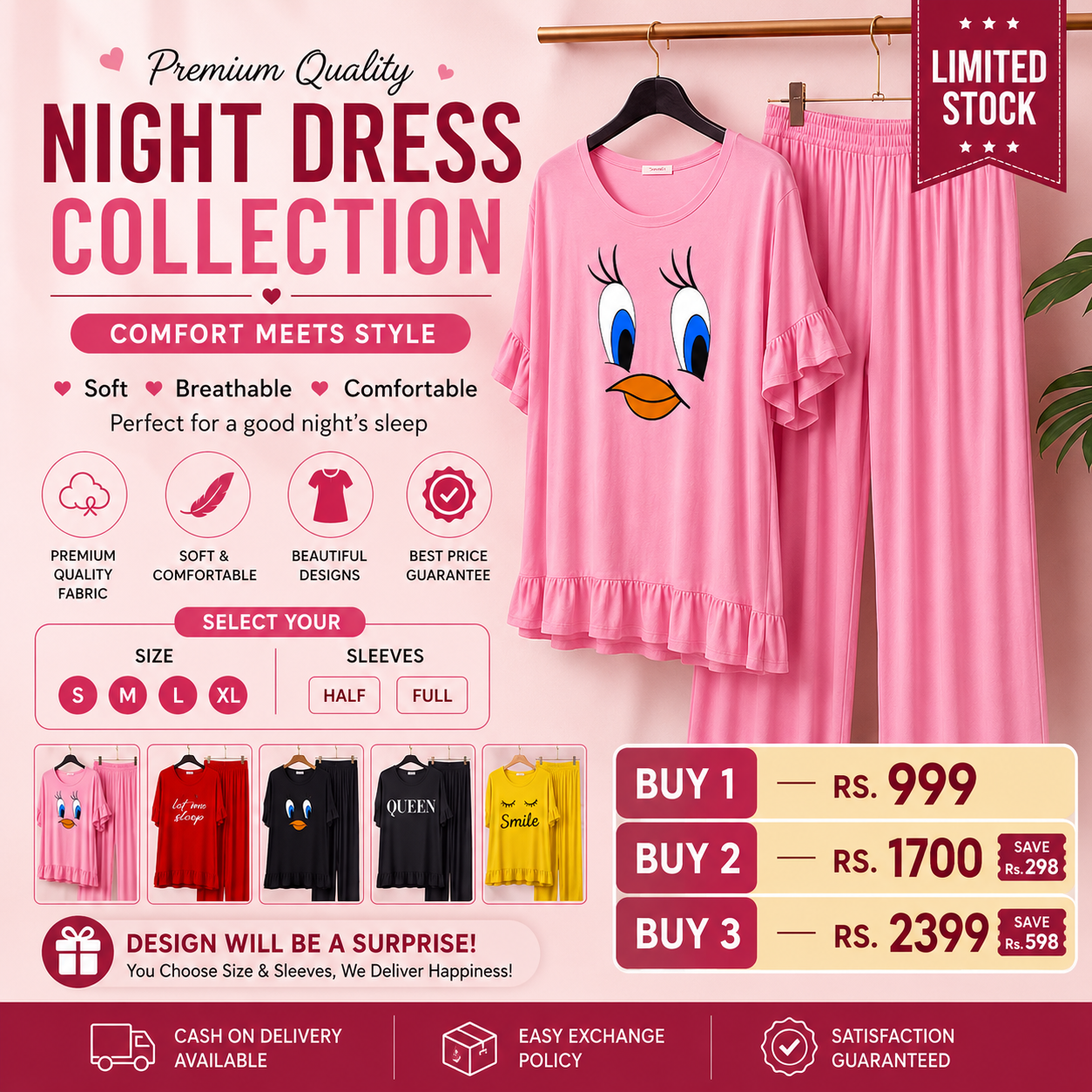 Mystery Night Dress | Limited Stock