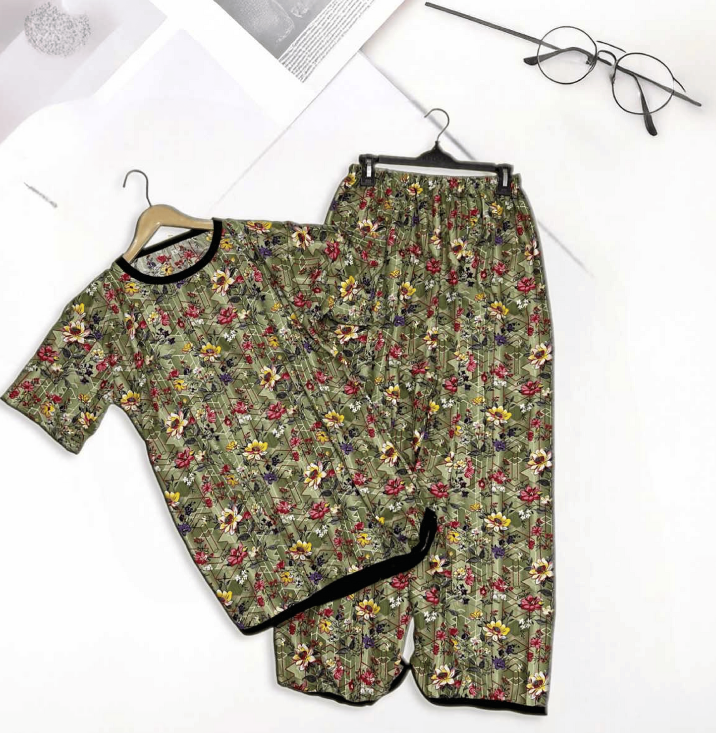 WILDFLOWER TRAIL PRINTED SHIRT AND TROUSER