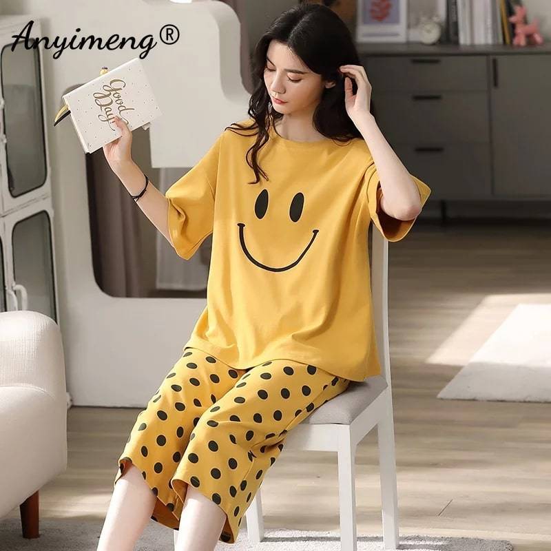 60% OFF Random Color & Random Design Ladies Printed Night Dress